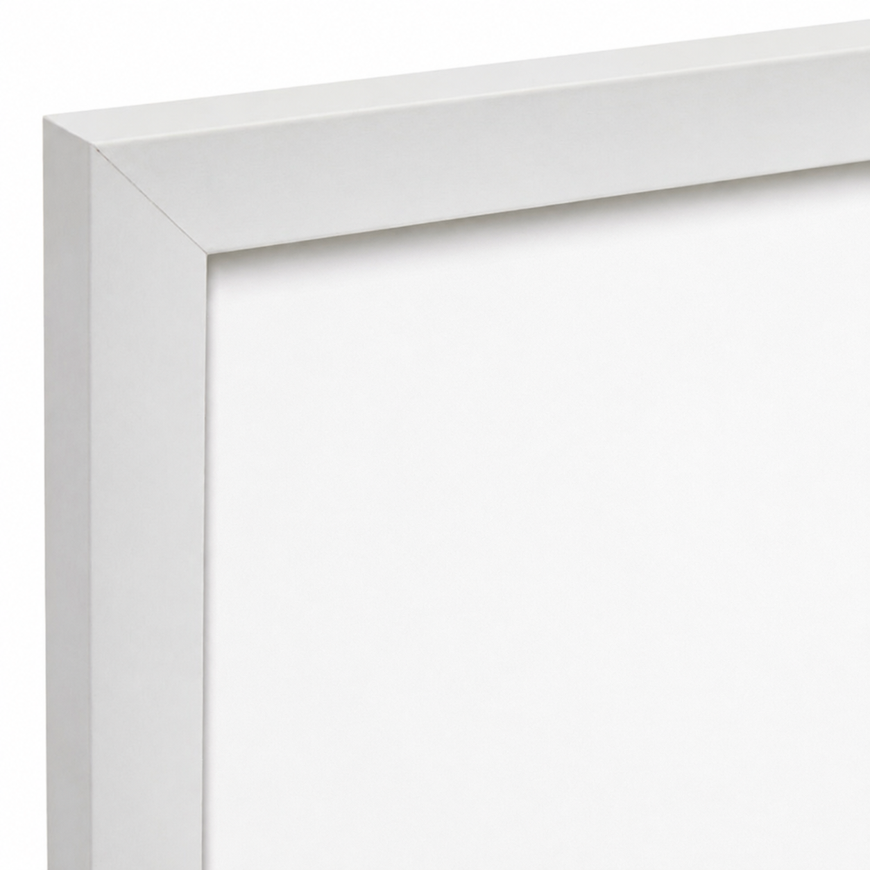 White MDF certificate frame